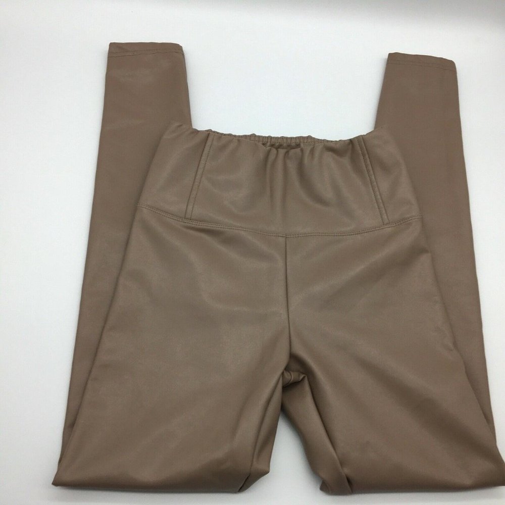 Wonderly Faux Leather  11 inch  Rise Legging SZ SM - Picture 2 of 7